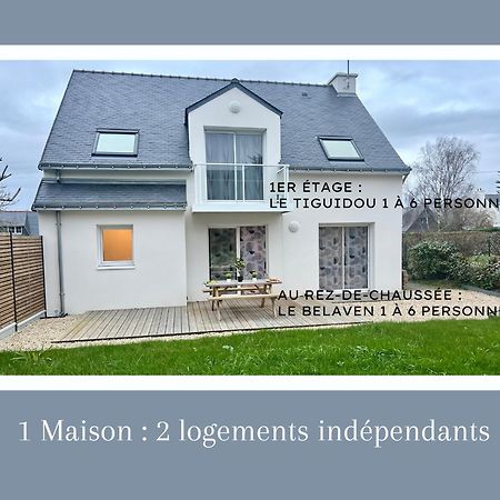 Le Belaven, Neuf, Cosy, Terrasse, Jardin, Kerfany Plage, 1 A 6 Pers Моелан-сюр-Мер Екстер'єр фото