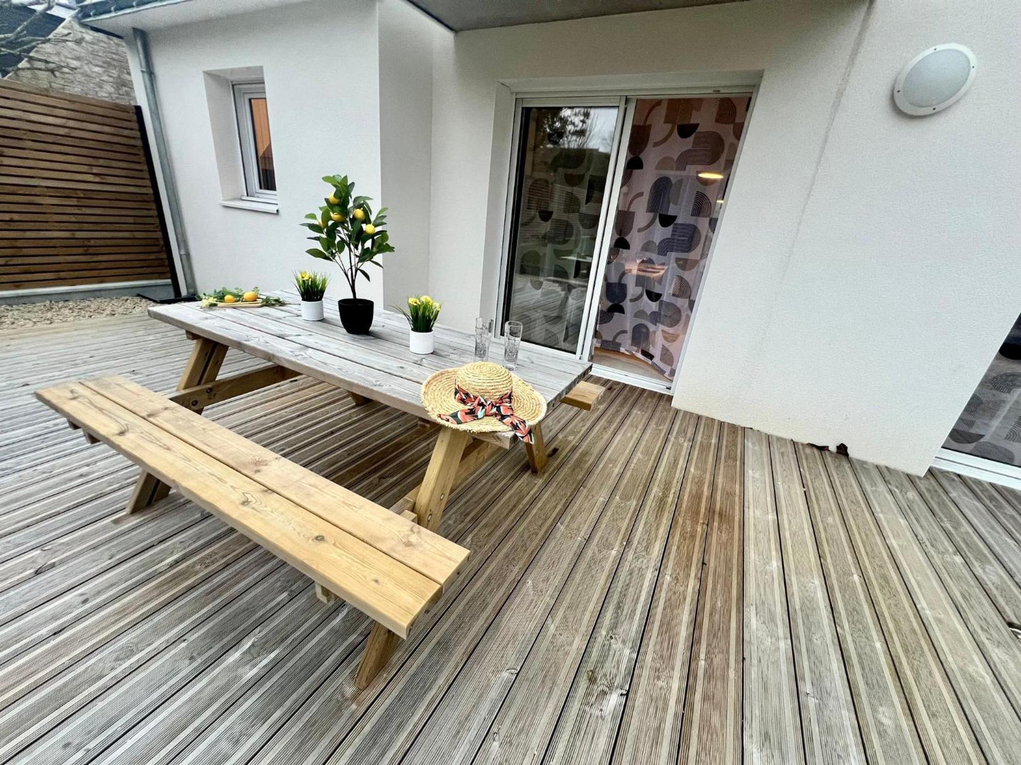 Le Belaven, Neuf, Cosy, Terrasse, Jardin, Kerfany Plage, 1 A 6 Pers Моелан-сюр-Мер Екстер'єр фото
