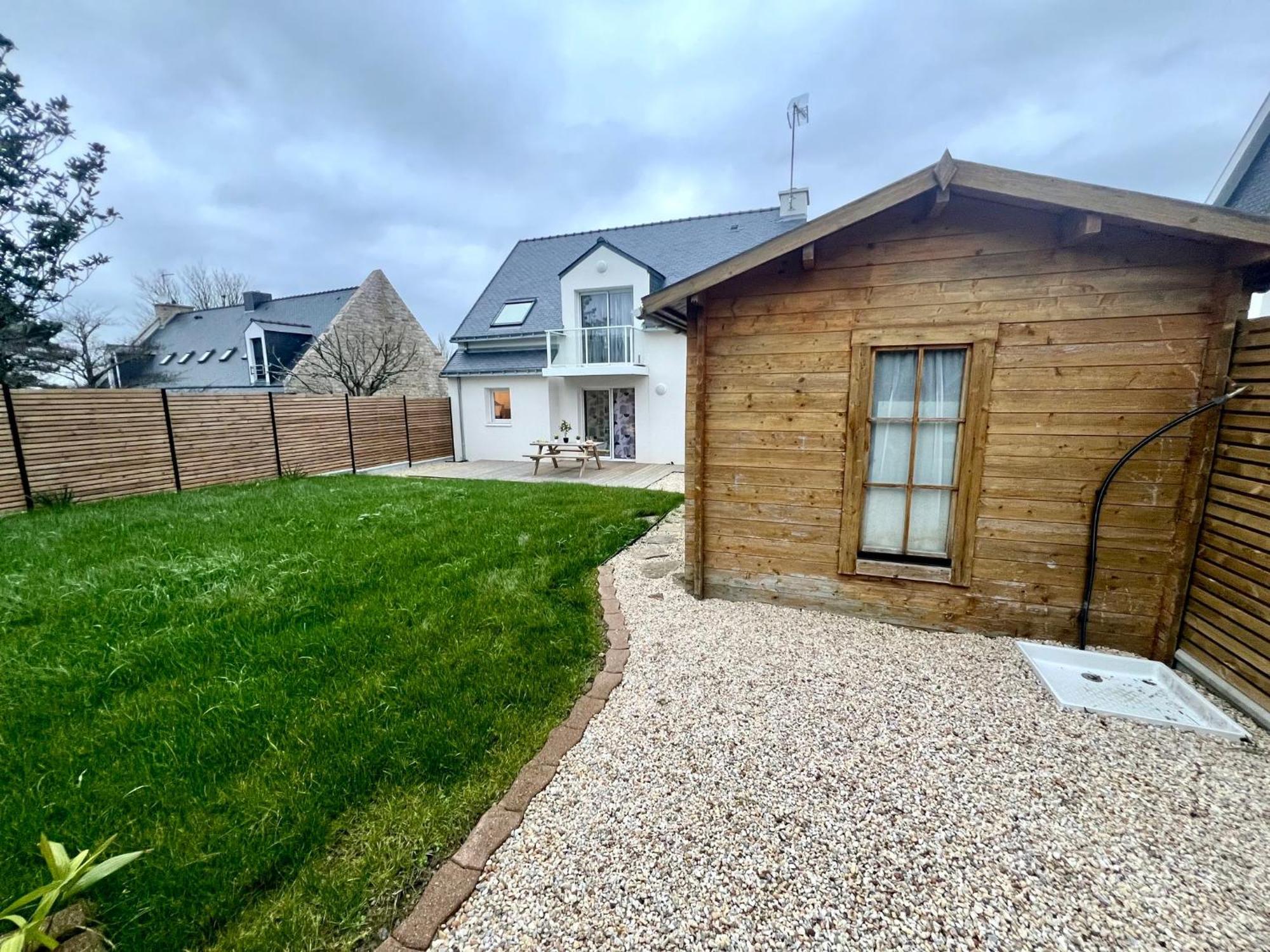 Le Belaven, Neuf, Cosy, Terrasse, Jardin, Kerfany Plage, 1 A 6 Pers Моелан-сюр-Мер Екстер'єр фото